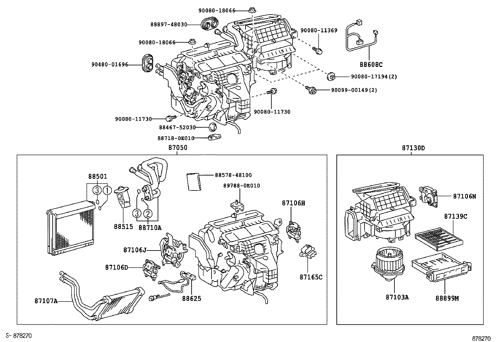 TOYOTA 87139-28010 - Filtru, aer habitaclu allinparts.ro