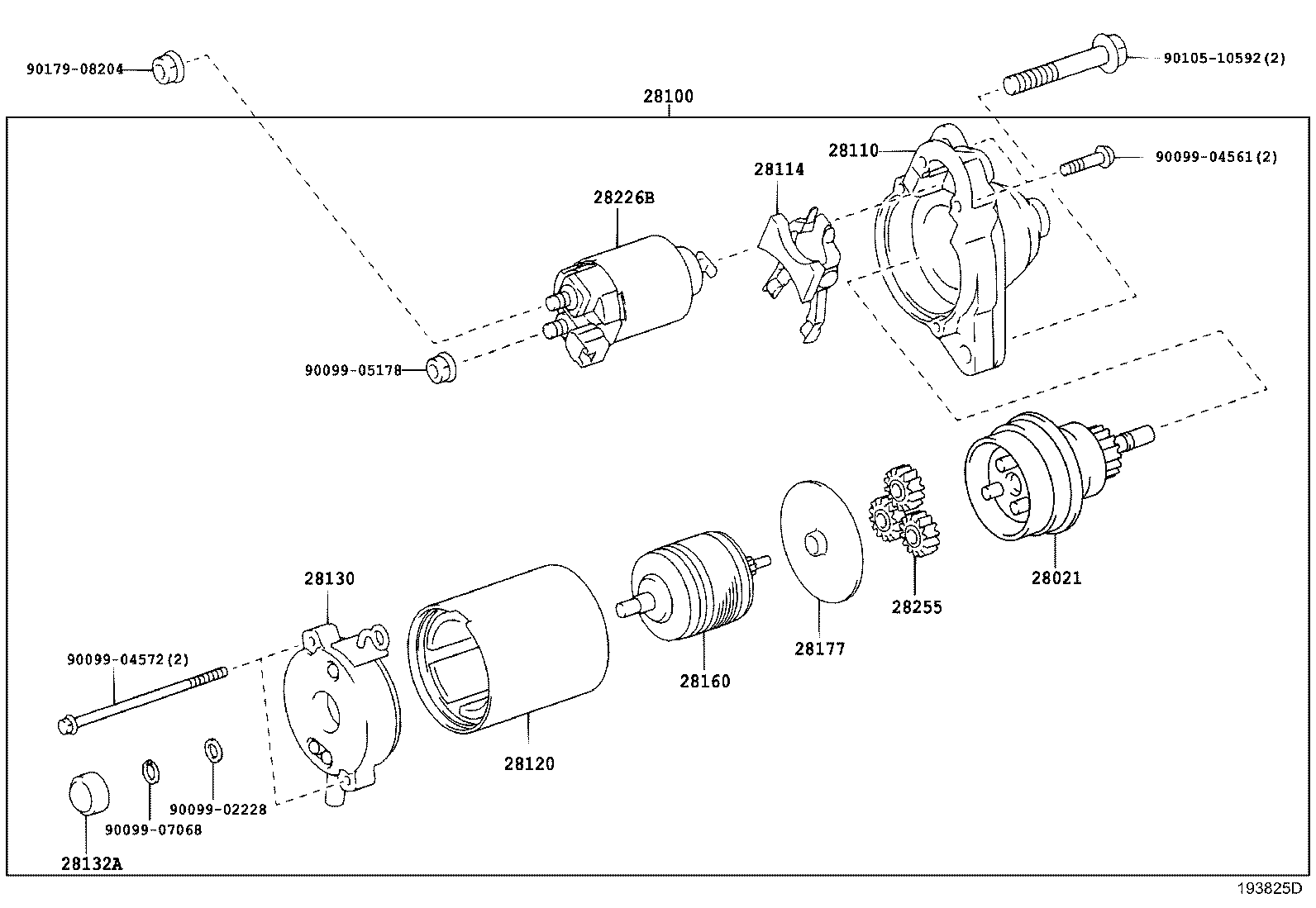 TOYOTA 2810031071 - Starter allinparts.ro
