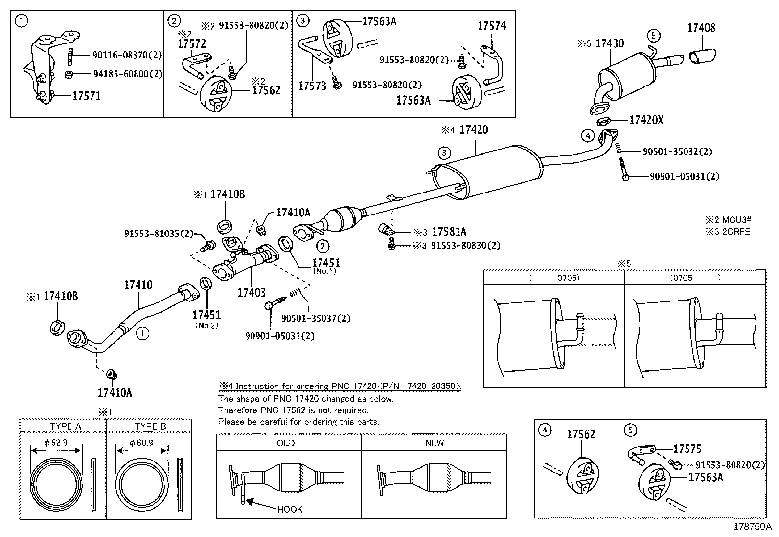 TOYOTA 1742020350 - Catalizator allinparts.ro