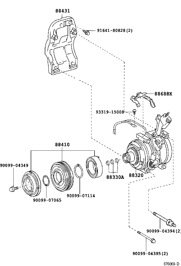 LEXUS 88320-48060 - Compresor, climatizare allinparts.ro
