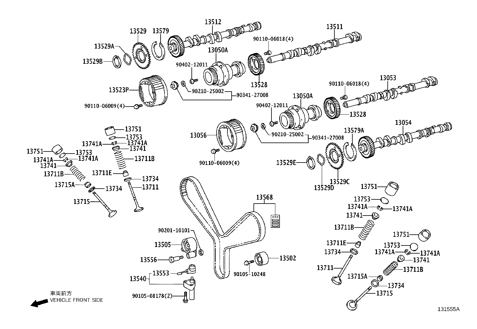 LEXUS 90913-02113 - Etansare, supape allinparts.ro