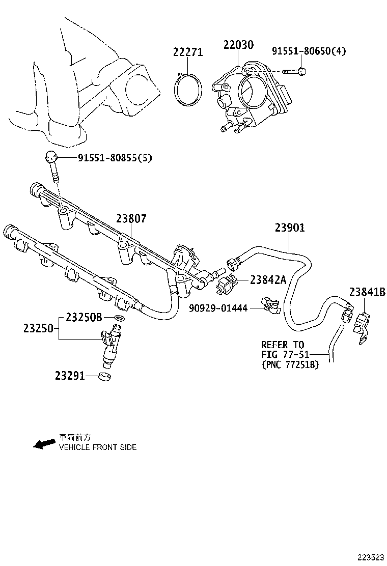 TOYOTA 2329128020 - Inel de etansare allinparts.ro