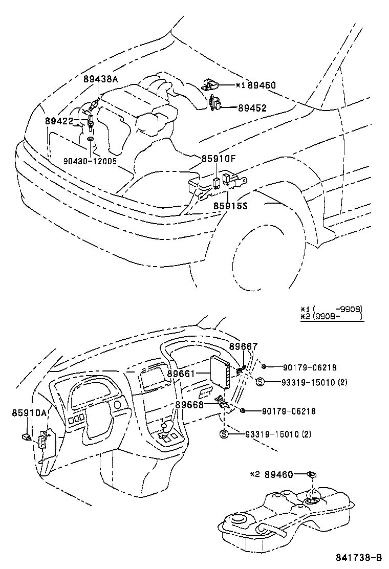 TOYOTA 89422-35010 - Senzor,temperatura lichid de racire allinparts.ro