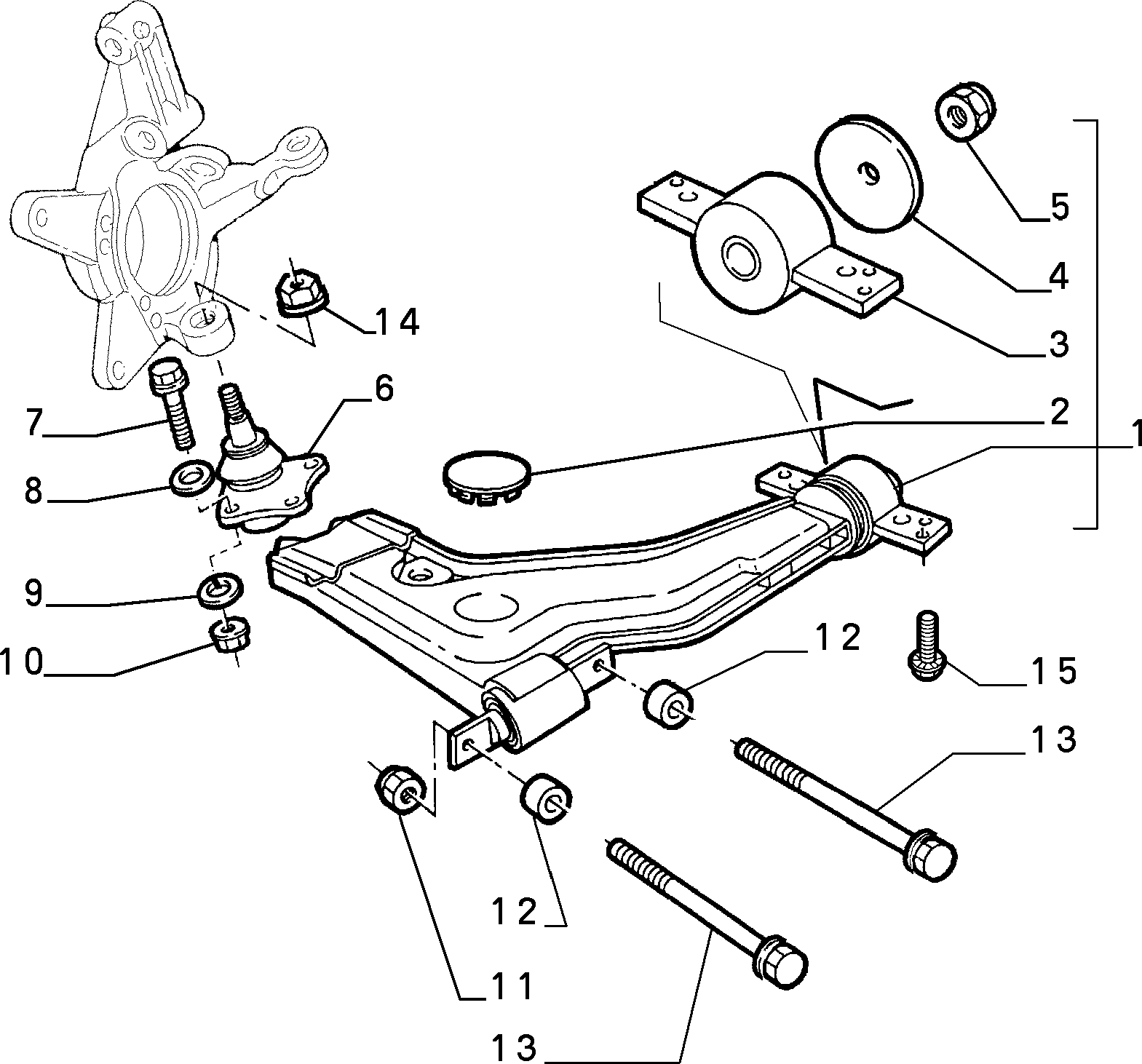 FCA 82480099 - Articulatie sarcina / ghidare allinparts.ro