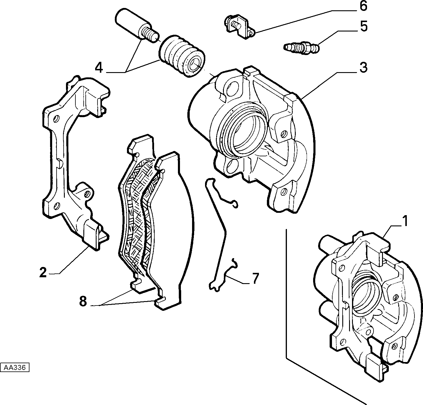FCA 9947129 - Etrier frana allinparts.ro