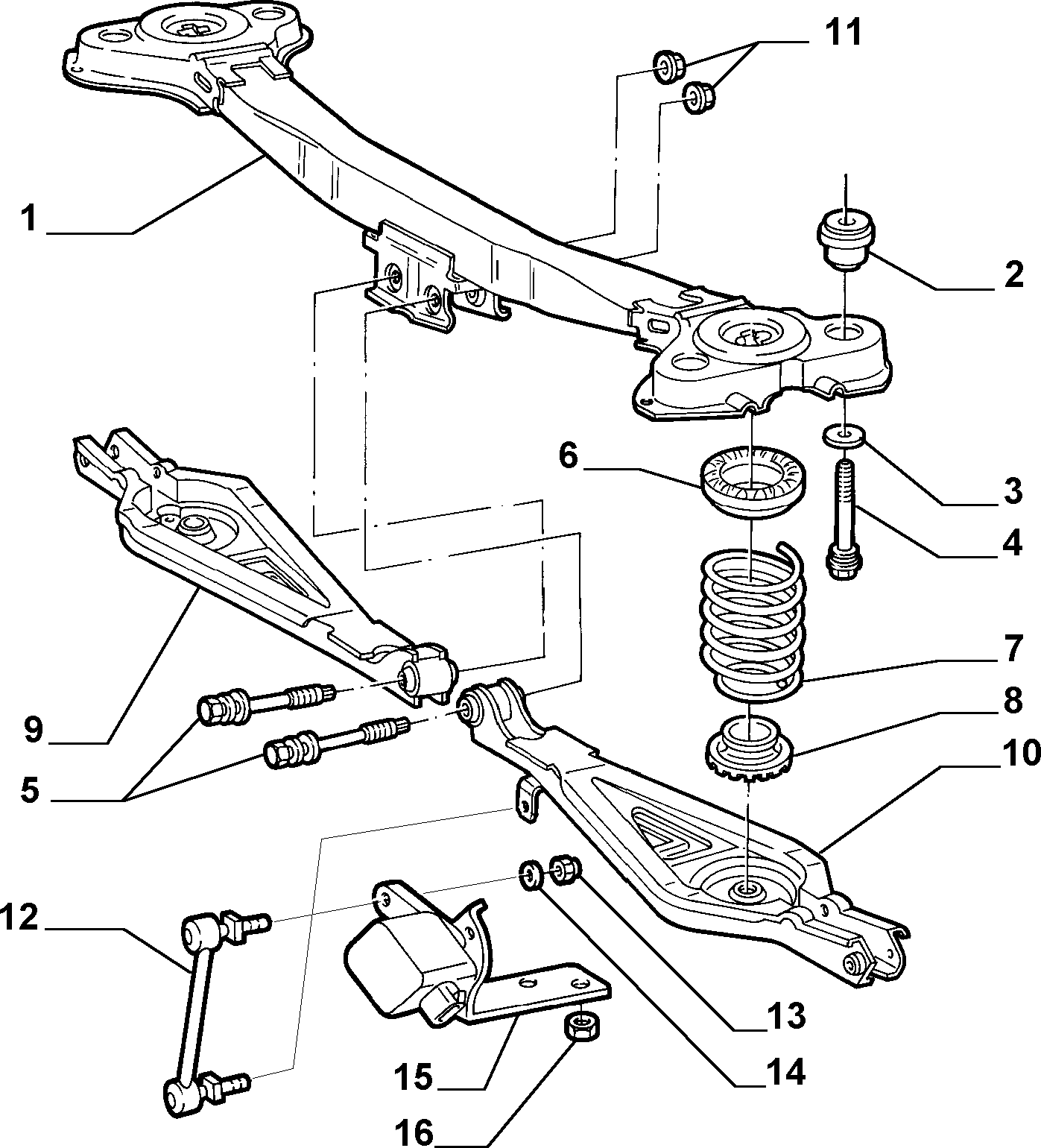 FCA 46782176 - Suport,trapez allinparts.ro