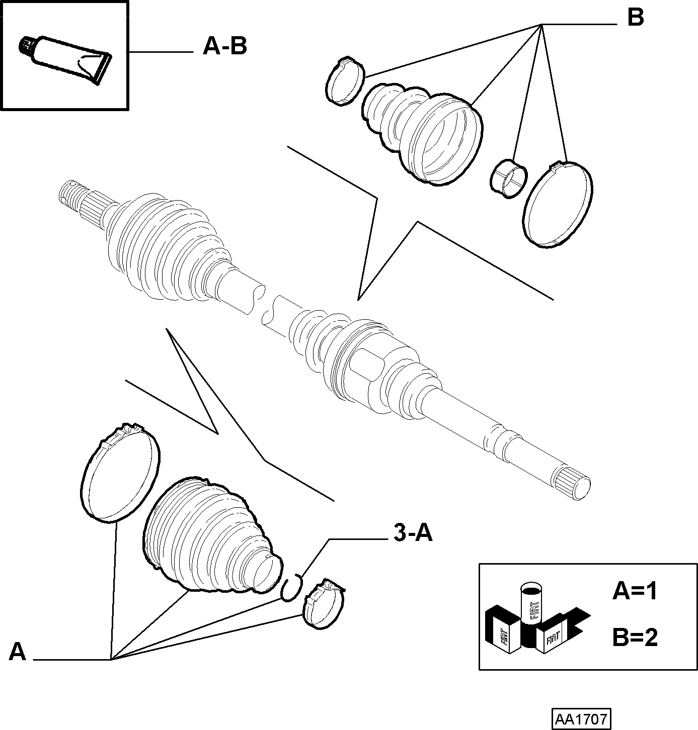 FCA 940 329 3338 - Burduf cauciuc, articulatie planetara allinparts.ro