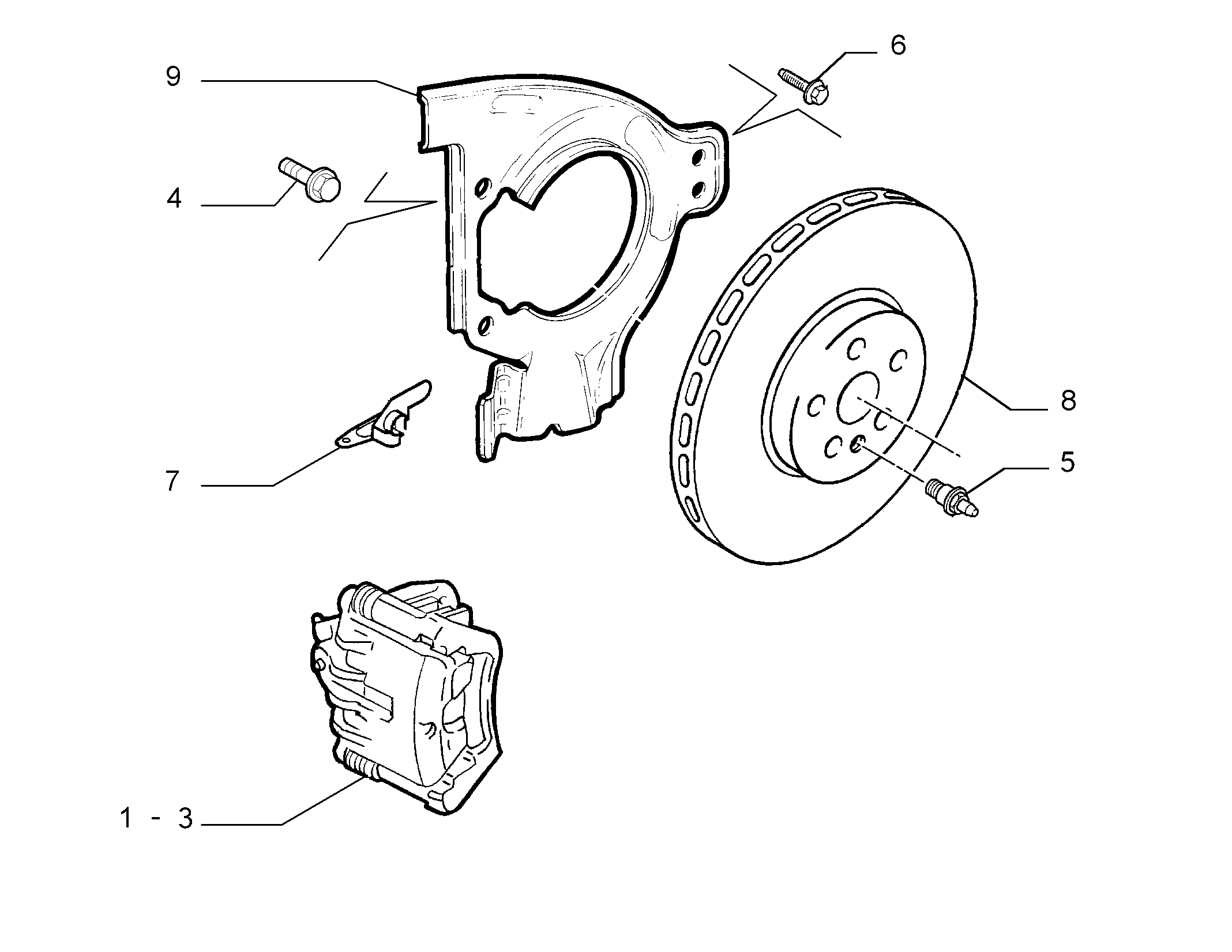 FCA 1325772080 - Disc frana allinparts.ro