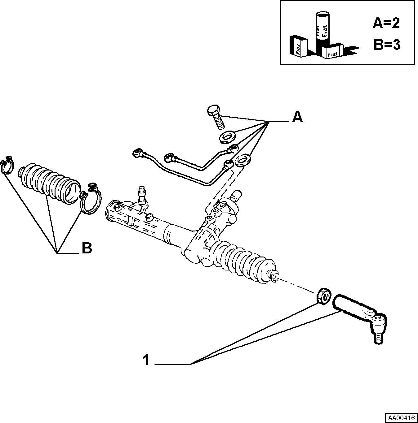 FCA 77362279 - Cap de bara allinparts.ro