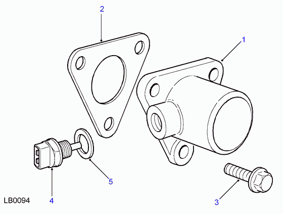 MG ERR2081 - Senzor,temperatura lichid de racire allinparts.ro