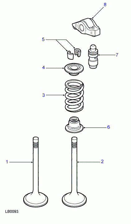 ROVER ERR 7233 - Culbutor supapa allinparts.ro