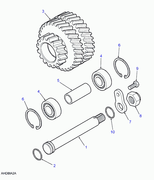 Land Rover WA108051L - Inel de siguranta, sistem evacuare allinparts.ro