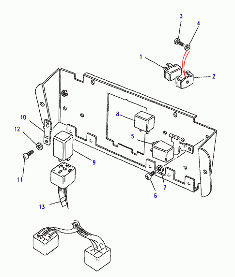 Land Rover YWB10032L - Releu allinparts.ro