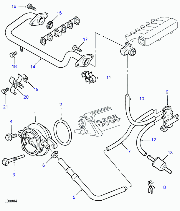 Land Rover STC 4202 - Filtru combustibil allinparts.ro