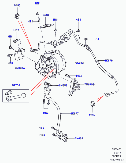 Jaguar LR004057 - Piulita allinparts.ro