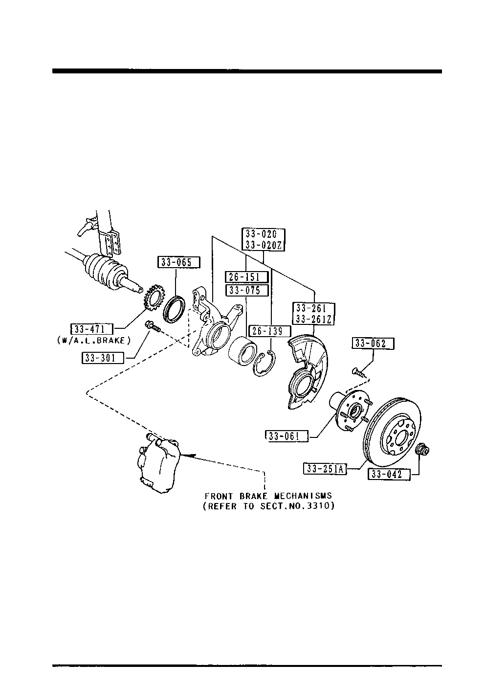 MAZDA GJ21-33-062 - Bolt roata allinparts.ro