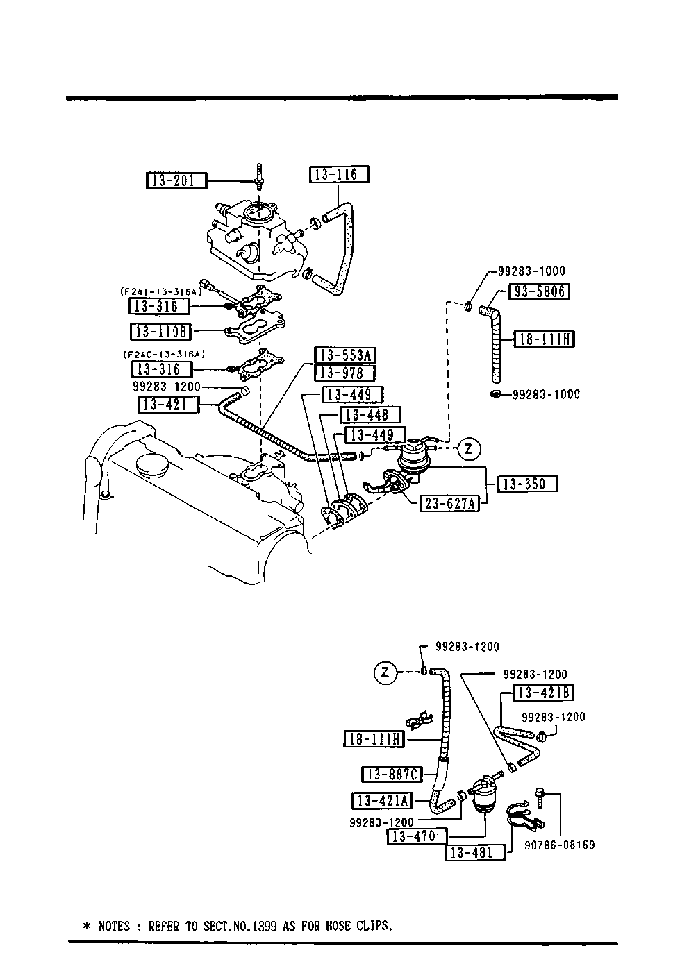 FORD FE01-13-470 - Filtru combustibil allinparts.ro