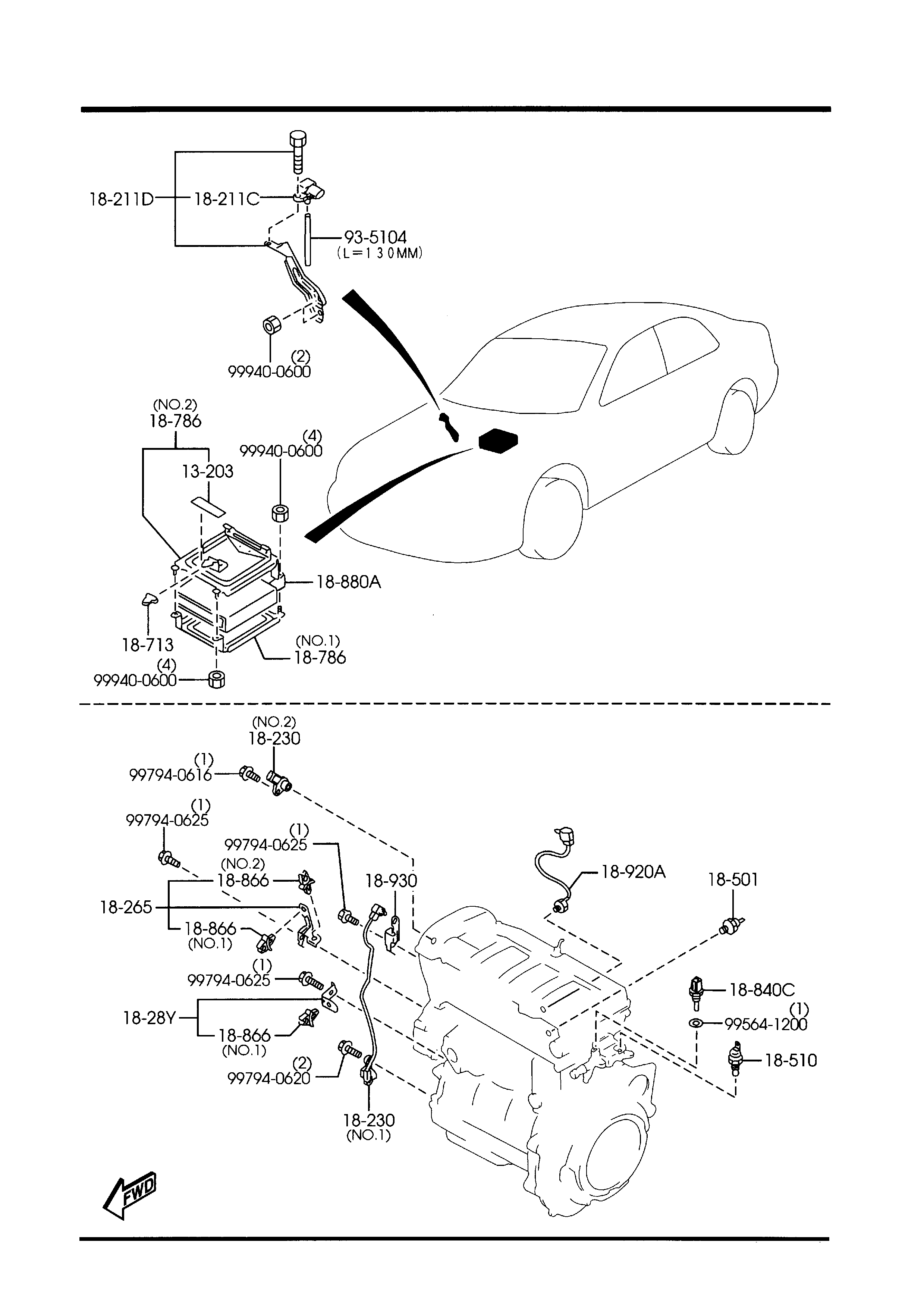 MAZDA FS1J-18-861A - Sonda Lambda allinparts.ro
