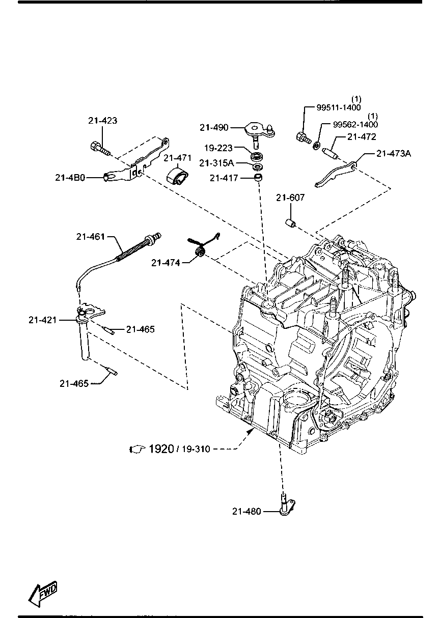 MAZDA 9951-11-400 - Surub de golire,baia de ulei allinparts.ro