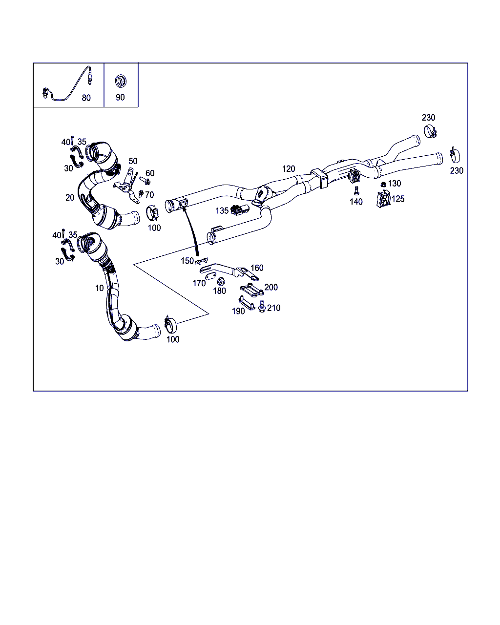 Mercedes-Benz A 000 542 34 00 - Sonda Lambda allinparts.ro
