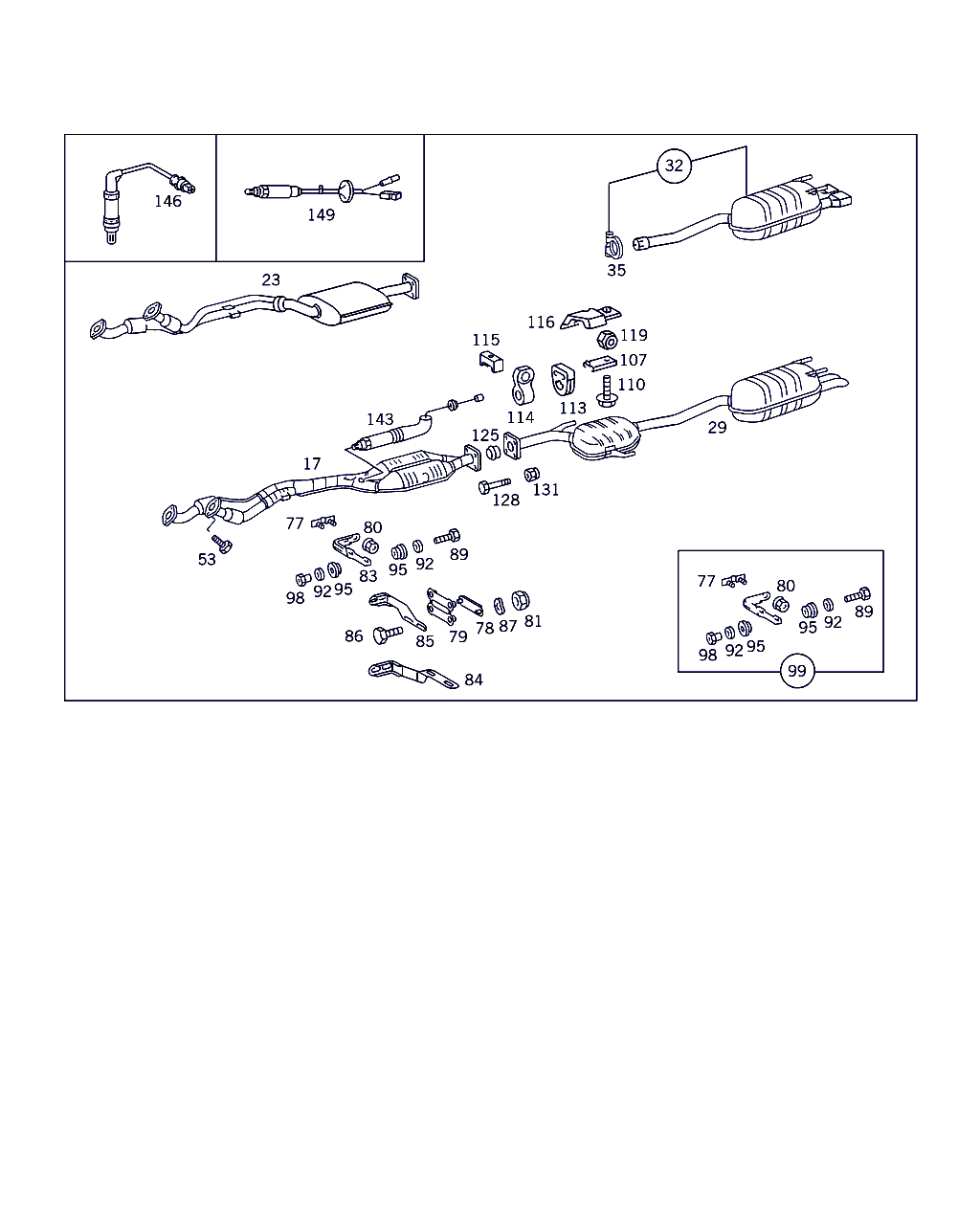 Mercedes-Benz A 000 540 84 17 - Sonda Lambda allinparts.ro