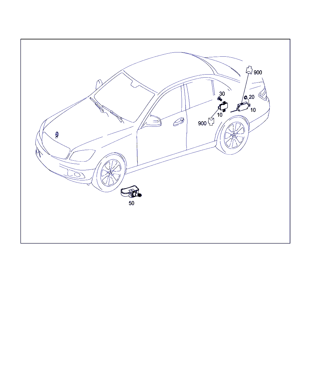 Infiniti A 002 540 90 17 - Senzor, sistem de control al presiunii pneuri allinparts.ro