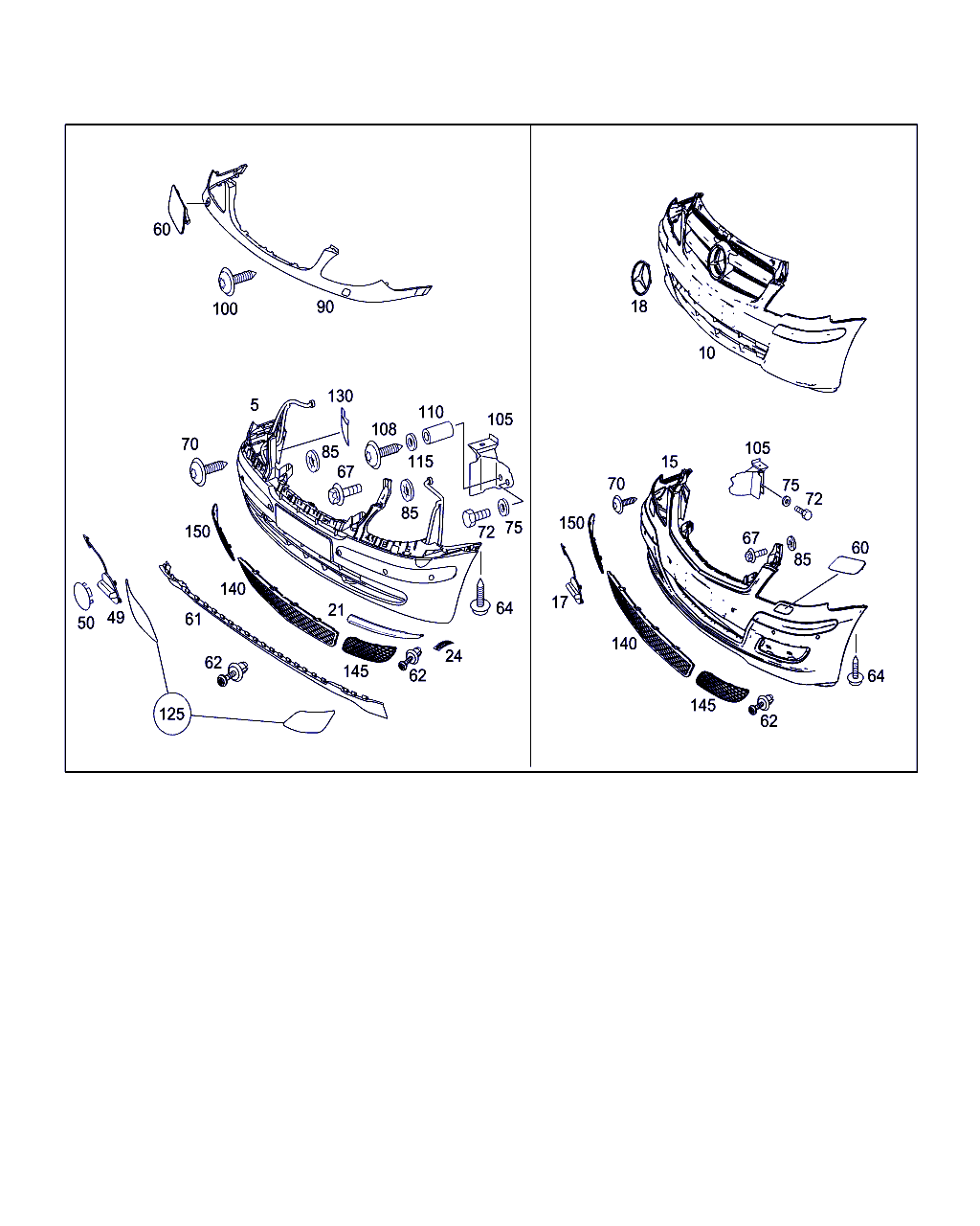 Mercedes-Benz A 004 990 87 12 - Bec, far faza lunga allinparts.ro