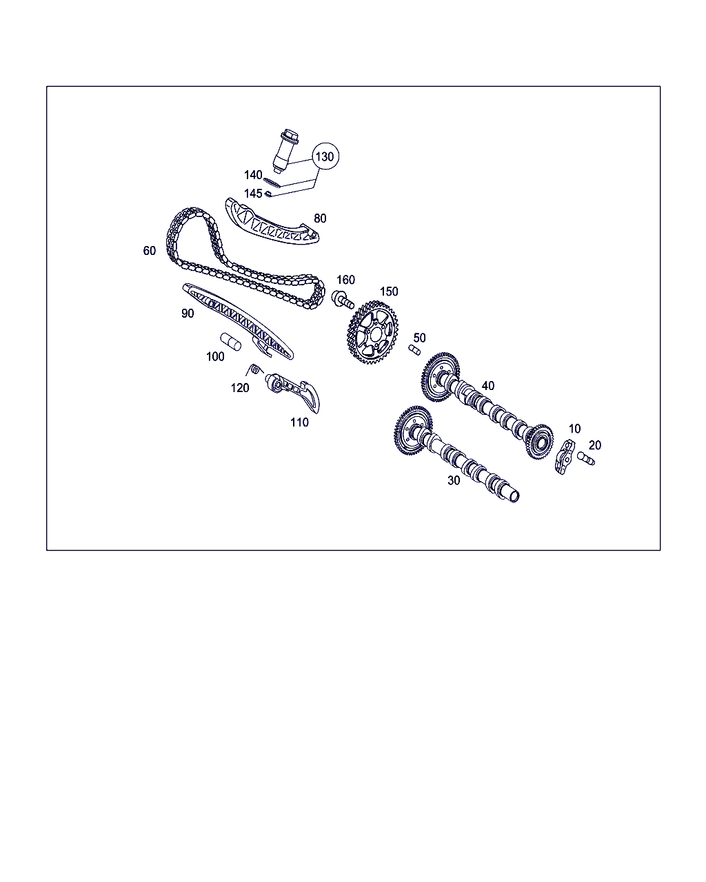 Smart A 640 050 10 16 - Chit lant de distributie allinparts.ro