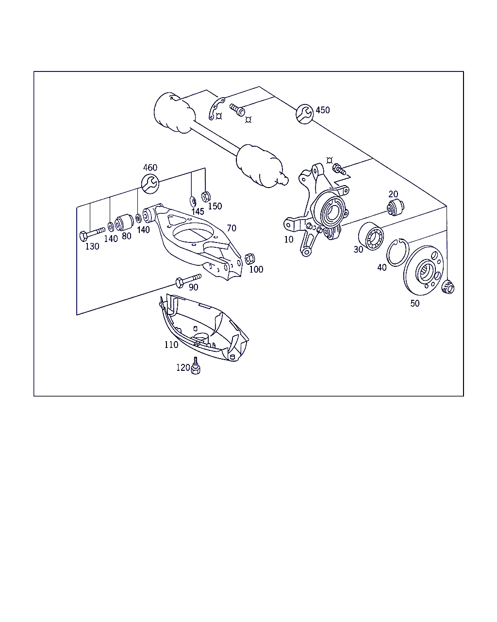 Mercedes-Benz A 202 981 01 27 - Set rulment roata allinparts.ro