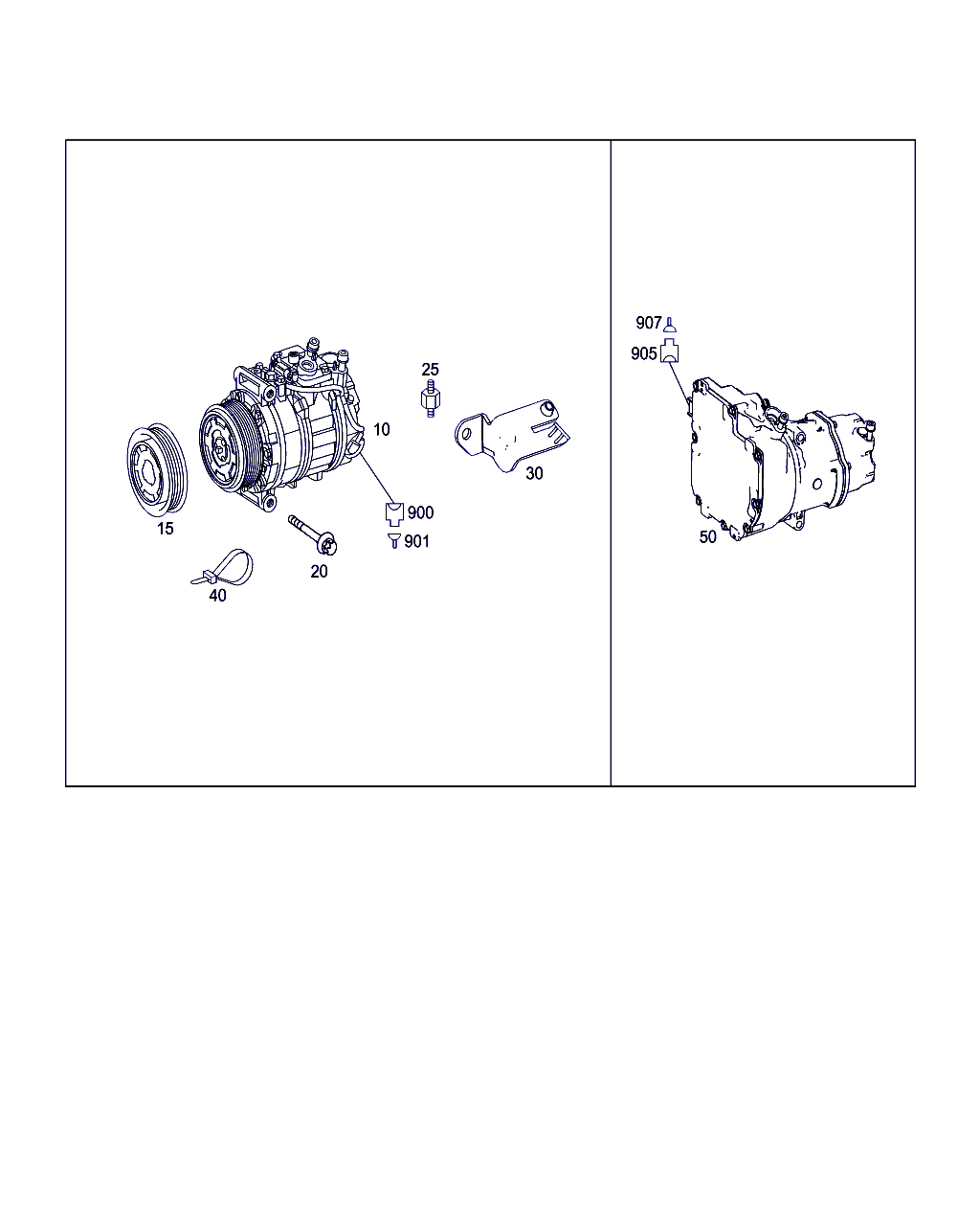 Mercedes-Benz A 002 230 09 11 - Compresor, climatizare allinparts.ro