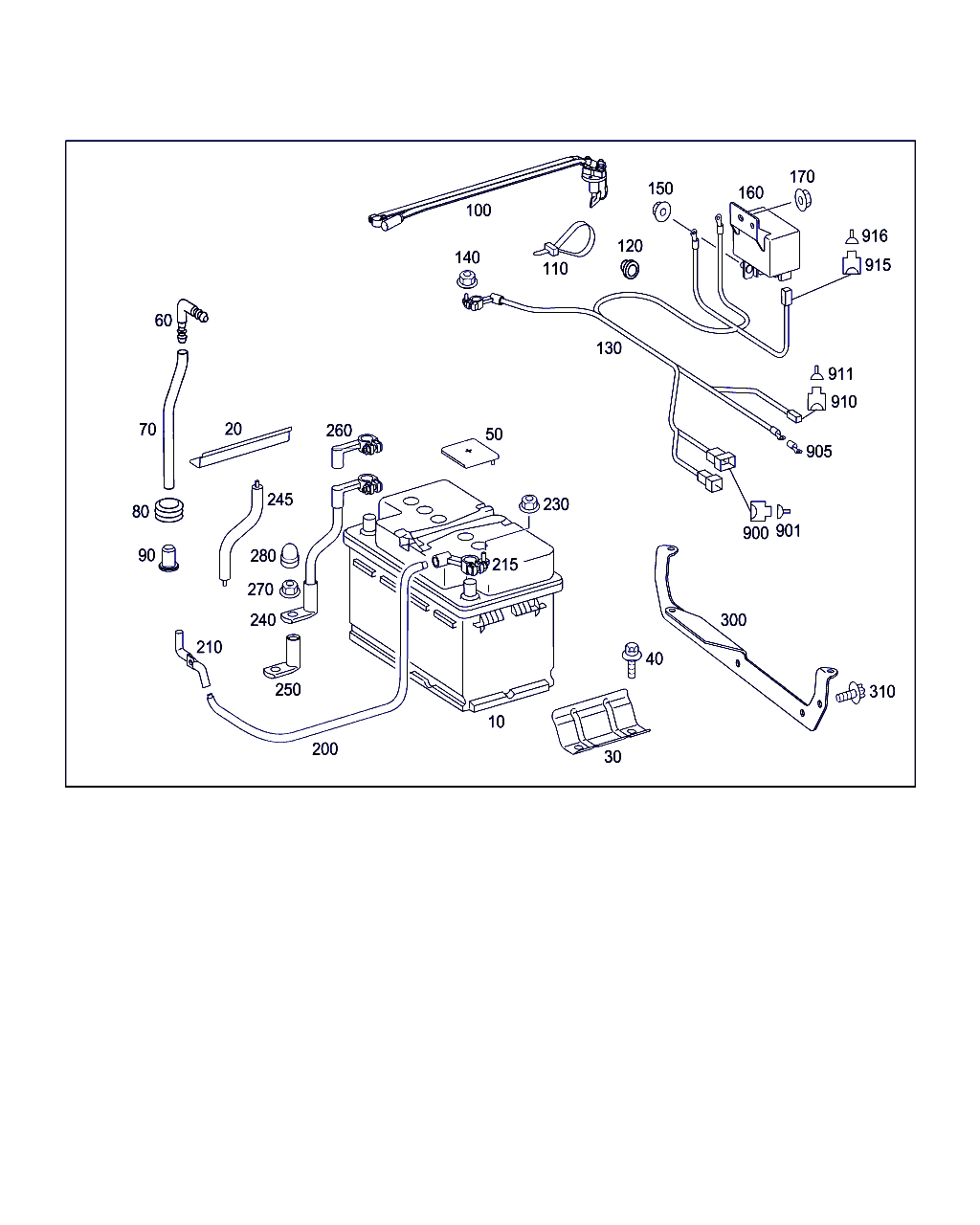 Mercedes-Benz A 000 982 31 08 - Baterie de pornire allinparts.ro