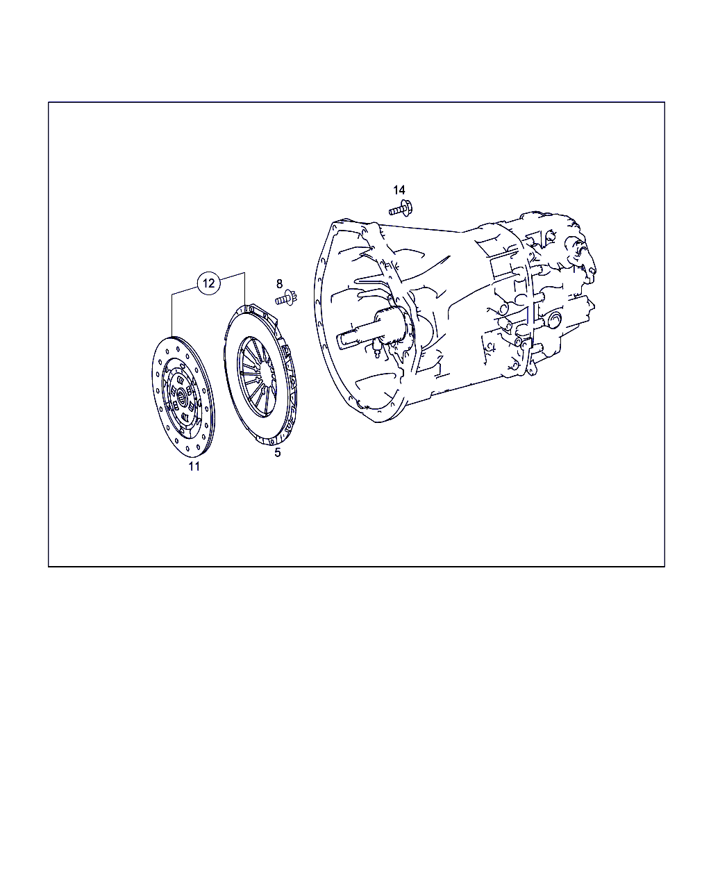 Mercedes-Benz A 019 250 58 01 - Set ambreiaj allinparts.ro