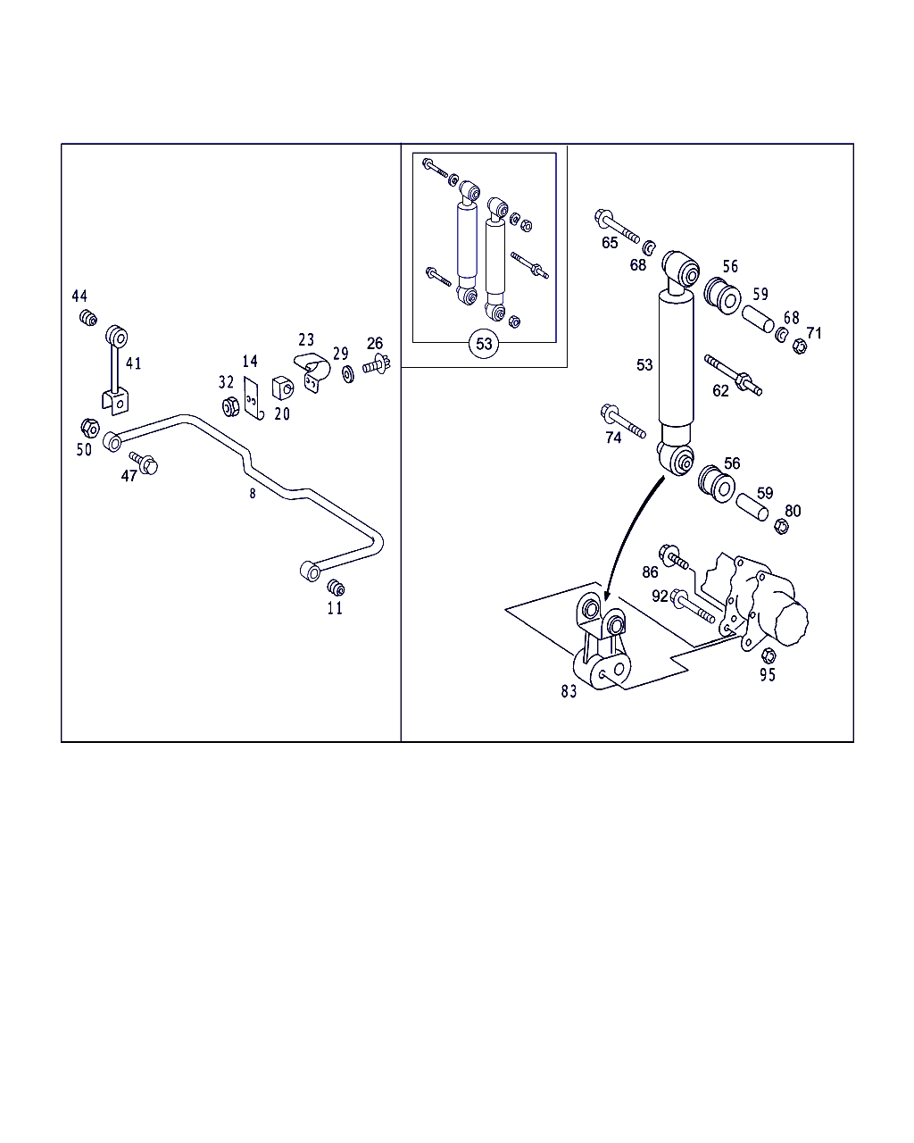 Mercedes-Benz A 901 320 04 31 - Amortizor allinparts.ro