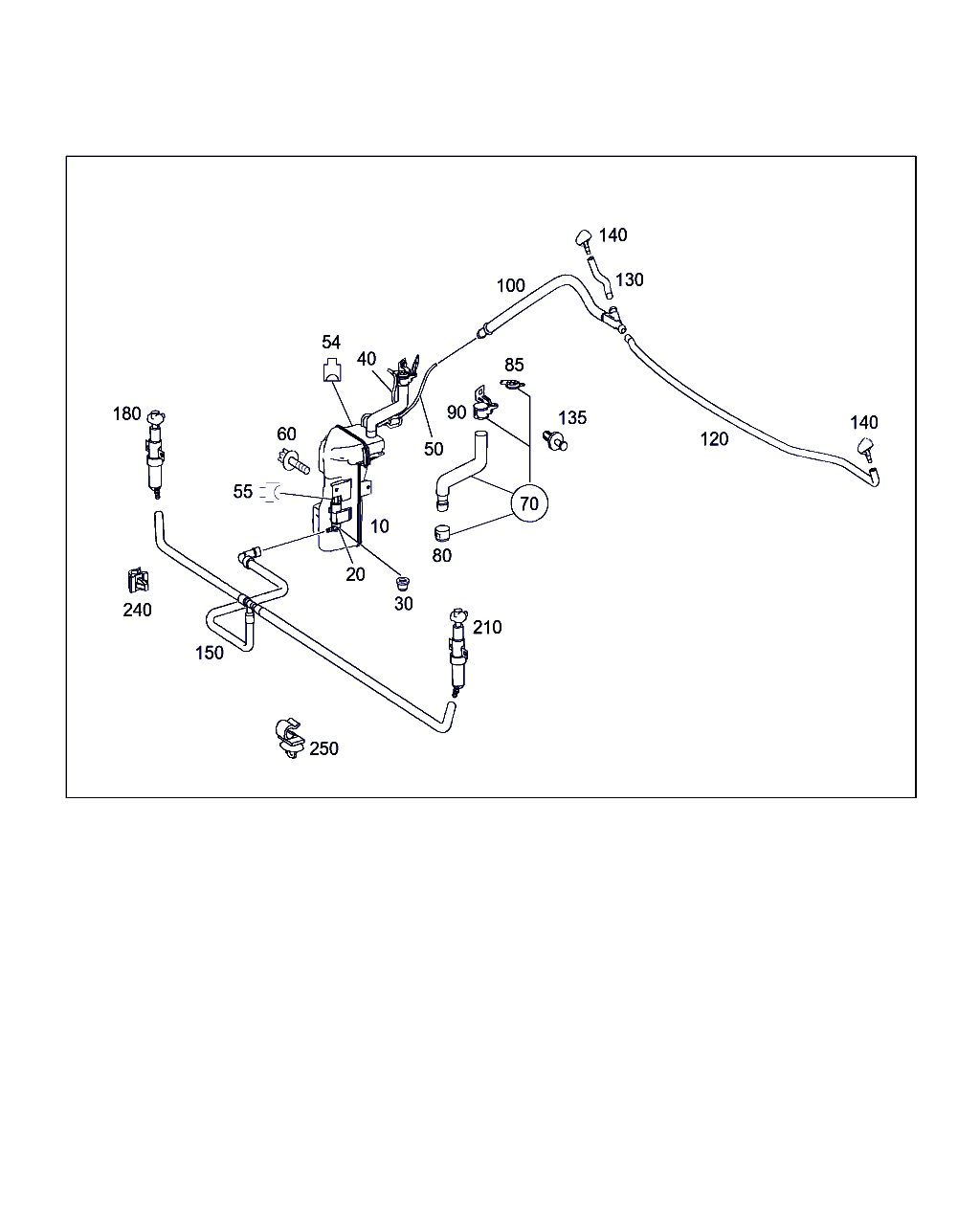 Mercedes-Benz A 454 860 01 26 - Pompa de apa,spalare parbriz allinparts.ro