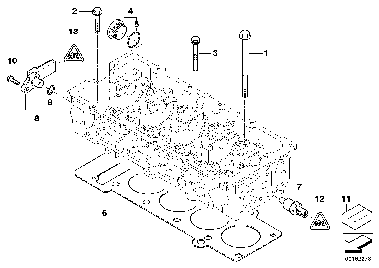 BMW 13 62 1 486 698 - Senzor,temperatura lichid de racire allinparts.ro