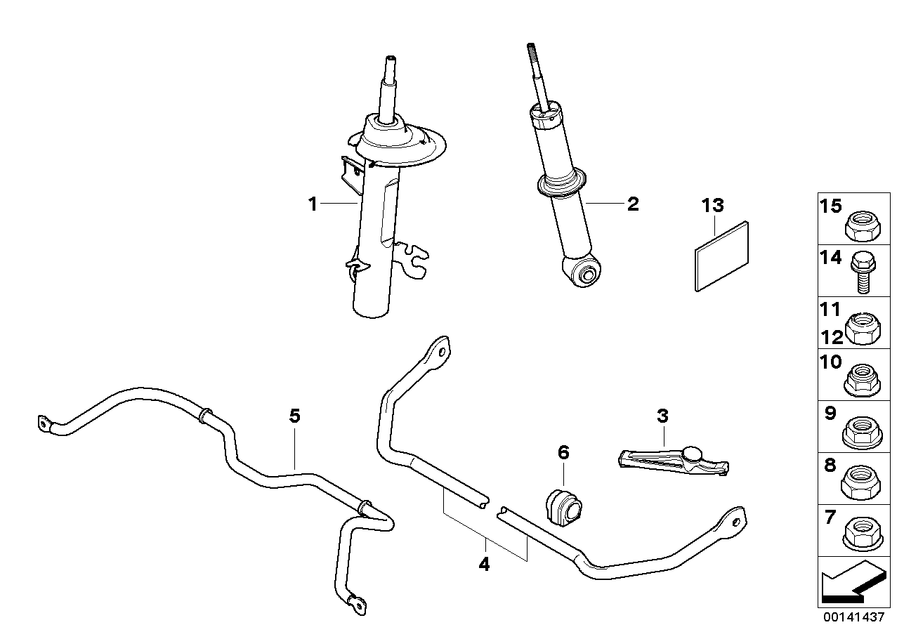 Mini 31 31 6 768 409 - Amortizor allinparts.ro