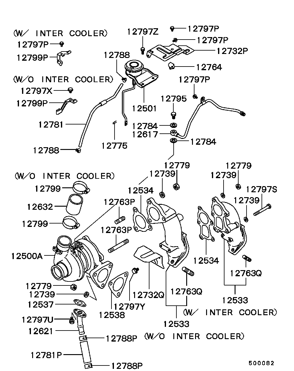 Mitsubishi MD170563 - Compresor,sistem de supraalimentare allinparts.ro