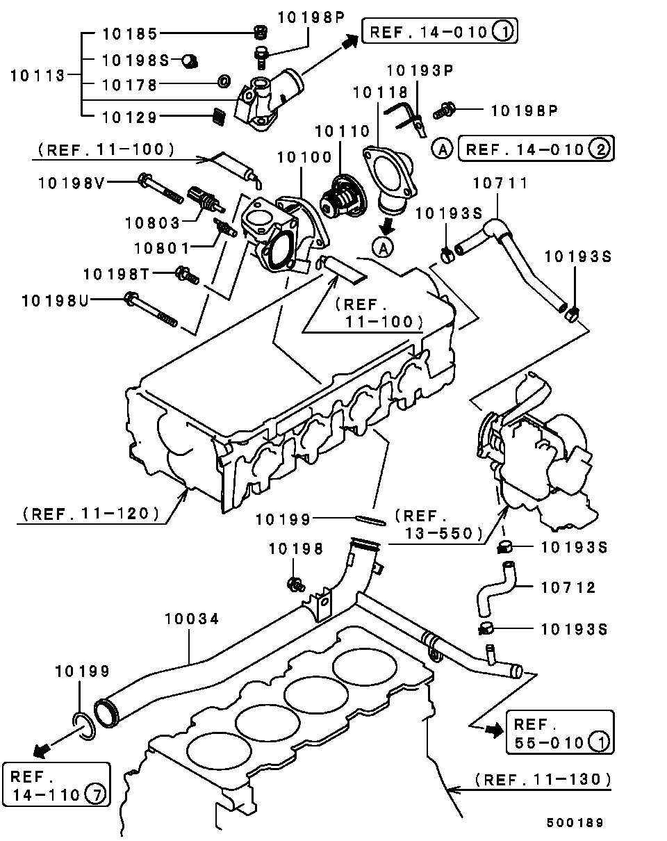 FCA MD315301 - Termostat,lichid racire allinparts.ro