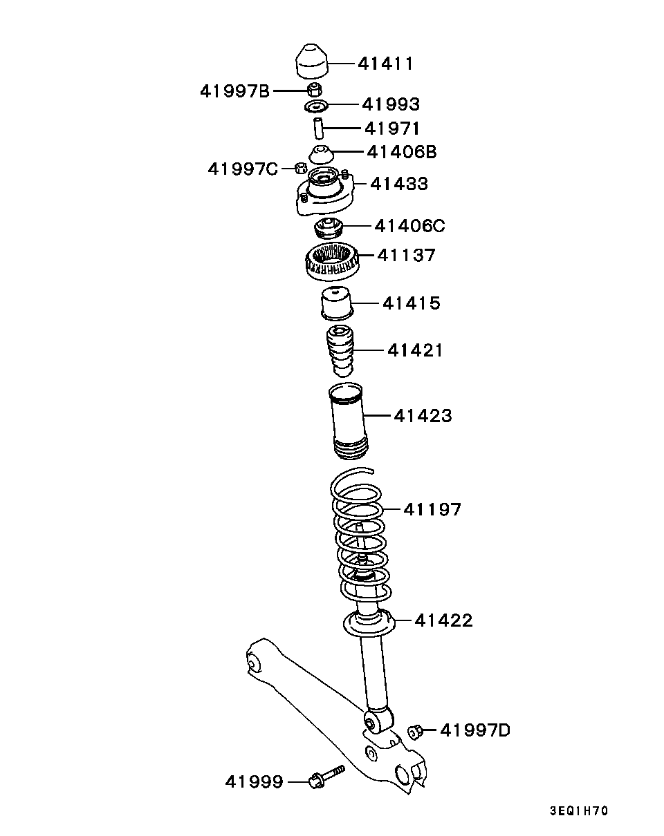 FCA MB80 9285 - Amortizor allinparts.ro