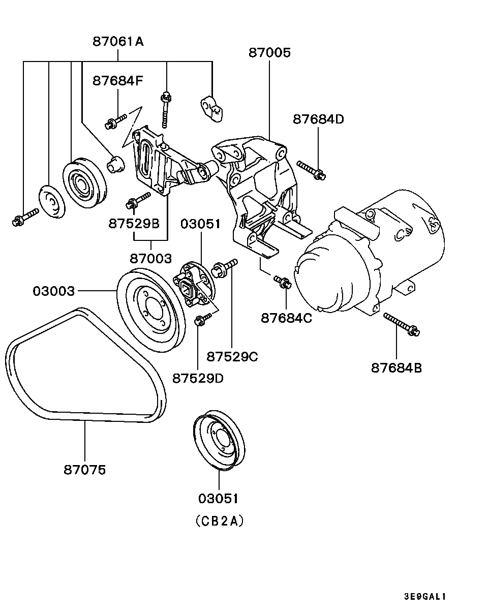 FCA MB33 2253 - Curea transmisie allinparts.ro