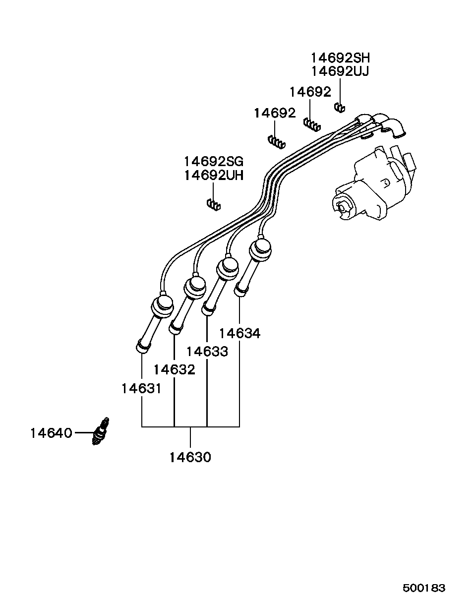 Proton MS851358 - Bujii allinparts.ro
