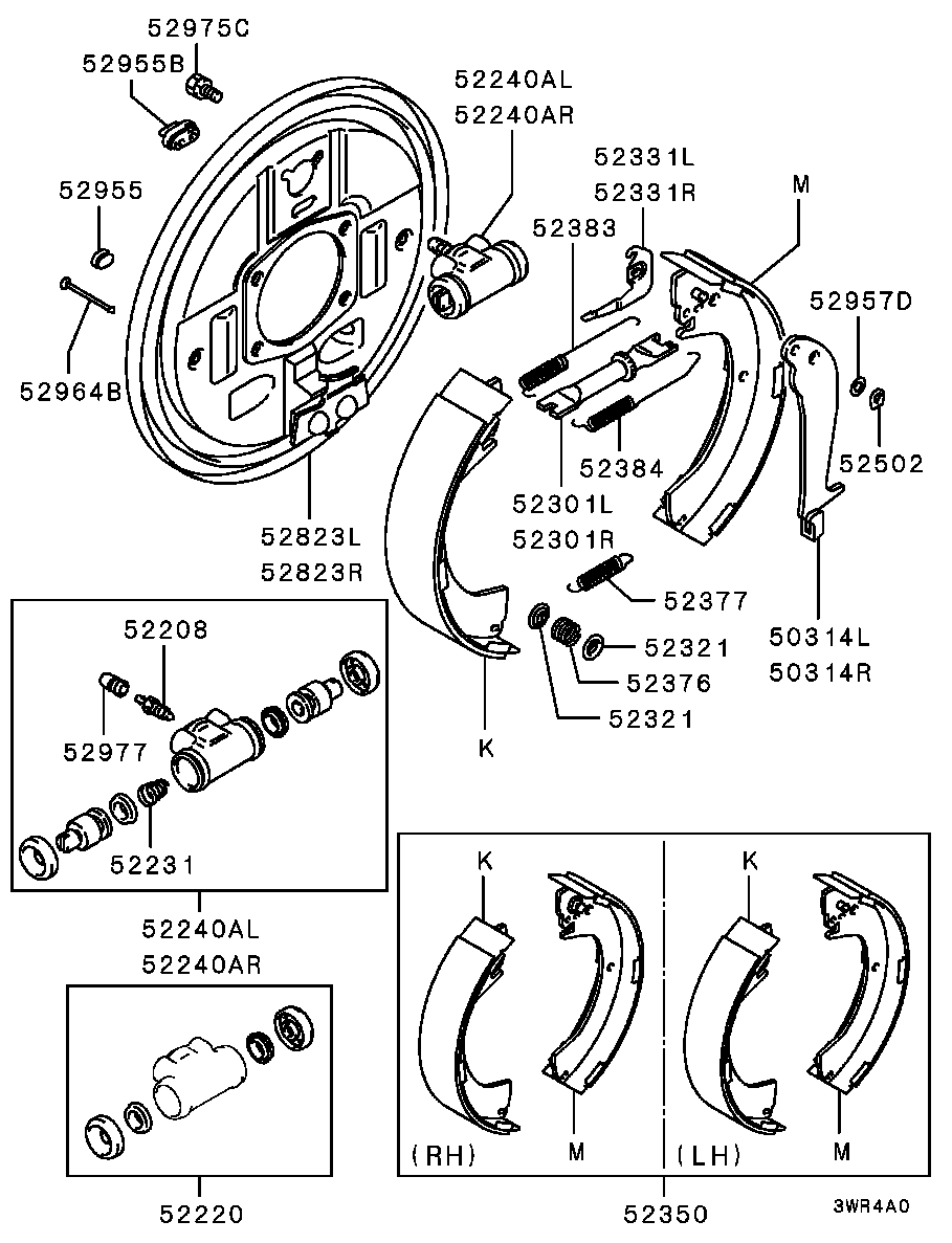 Mitsubishi MB500739 - Cilindru receptor frana allinparts.ro