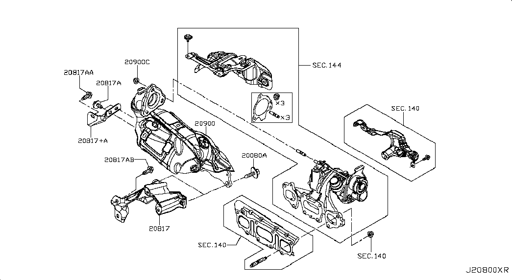 NISSAN 0112100Q5G - Supapa EGR allinparts.ro