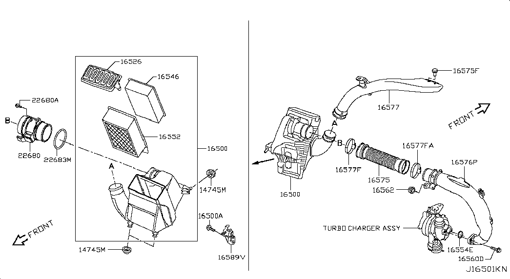 PSA 2232400QAB - Filtru aer allinparts.ro