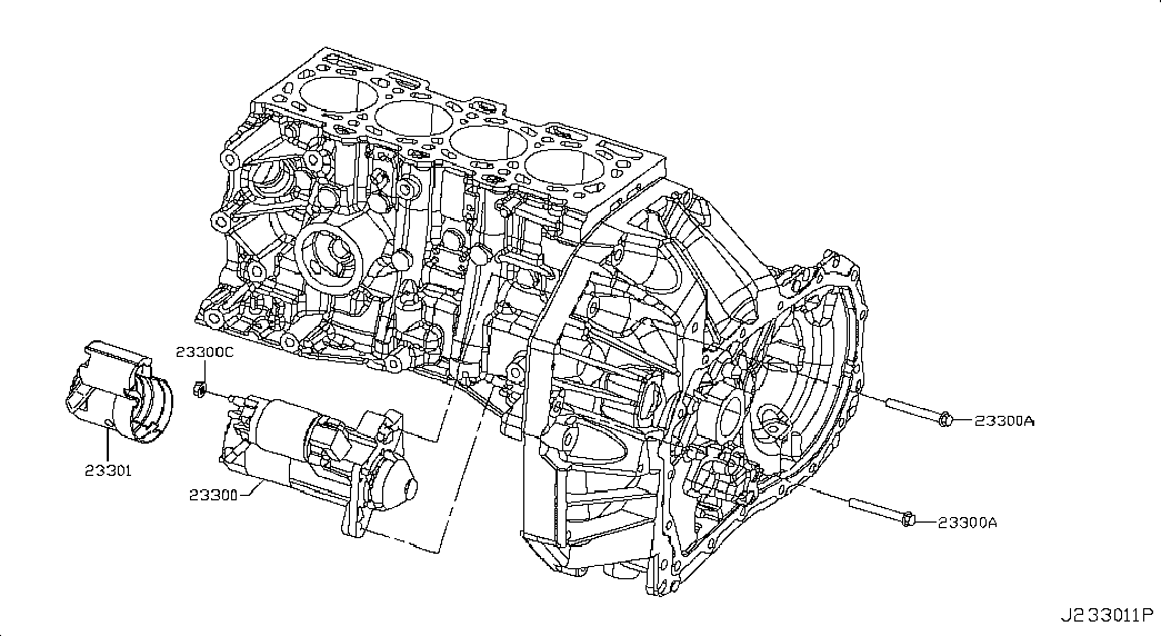 Infiniti 23300-00Q1H - Starter allinparts.ro