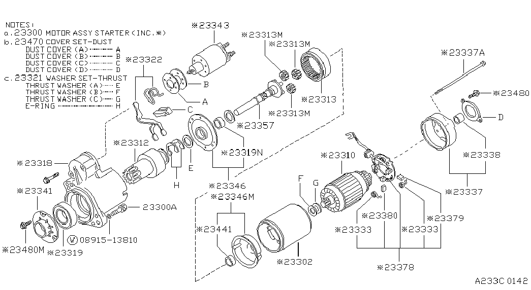 NISSAN 2336312G01 - Rulment sarcina amortizor allinparts.ro
