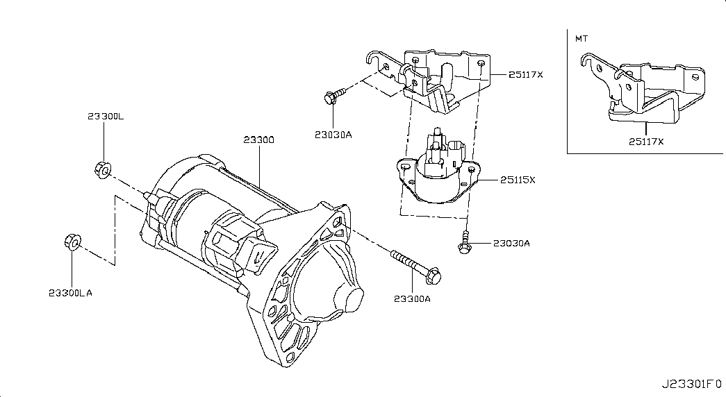 NISSAN 23300-00Q2M - Starter allinparts.ro