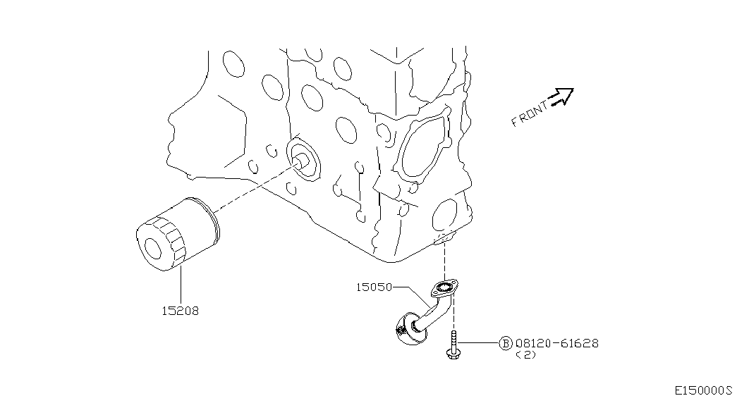 RENAULT 152089F600 - Filtru ulei allinparts.ro