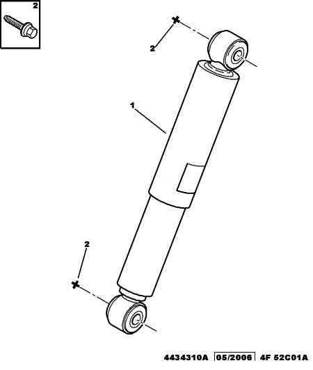 PSA 5206 J1 - Amortizor allinparts.ro