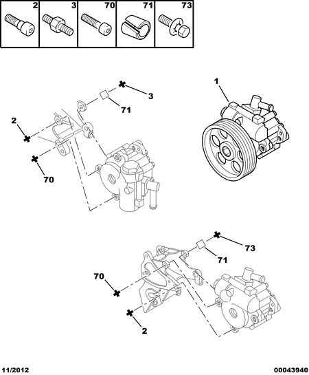 PSA 4007 N2 - Pompa hidraulica, sistem de directie allinparts.ro